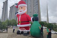 Riesige Weihnachtsdekorations-Luft im Freien durchgebranntes Grußmodell Santa Clauss 26Ft aufblasbare For Christmas/Partei/Weihnachten