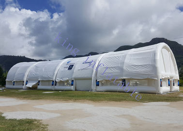 Weißes aufblasbares Ereignis-Zelt 40 x 10 x 6 M PVCs mit starker Wind-Widerstand