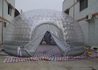 8m Durchmesser-kombiniertes transparentes aufblasbares Hauben-Zelt für Partei/Ausstellung
