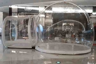 Aufblasbares Glamping-Hauben-Blasen-Zelt-transparentes Hotel-Haus im Freien für Miete