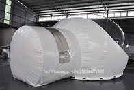 3m aufblasbare Blasen-Zelt-Hotels Glamping-Hauben-Familien-Partei-im Freien aufblasbare Haus-Zelte