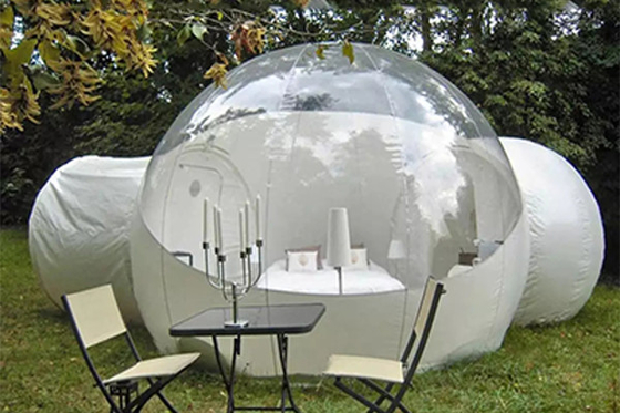 Blasen-Haus-Hotels König-Inflatable Bubble Tent kampierende im Freien