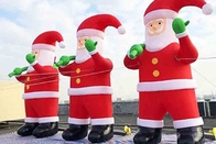 Riesige aufblasbare Weihnachtsmann-Hof-Weihnachtsdekoration. Blow Up Santa Inflatables
