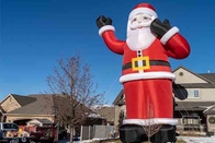 Aufblasbarer Weihnachtsmann Riesige aufblasbare Weihnachtsdekoration Santa Inflatables
