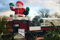 Aufblasbarer Weihnachtsmann Riesige aufblasbare Weihnachtsdekoration Santa Inflatables