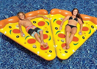 Aufblasbare Pizza-nehmen riesiges Pool-Floss-Matratzen-Wasser-Partei-Schwimmen-Strand-Bett Matte ein Sonnenbad