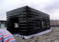 Schwarzes Quadrat-Entwurfs-aufblasbares Campingzelt hergestellt von Plato PVC-Plane