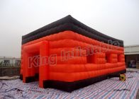 CER aufblasbare Partei-sich hin- und herbewegendes Haus-aufblasbares Ereignis-Zelt mit orange Farbdoppelschicht-Entwurf