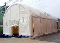 Durchbohren - Beweis-aufblasbares klares Zelt hergestellt mit 0.9mm PVC-Plane, 12.7mL*5.7mW*3.07mH