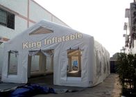 Weiße wasserdichte aufblasbare Zelt 0.4mm PVC-Plane für Ereignisse im Freien