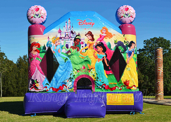 Parteien im Freien Juming Disney-Prinzessin Inflatable Bouncing Castle prallen Haus für Mädchen auf