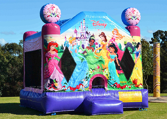 Parteien im Freien Juming Disney-Prinzessin Inflatable Bouncing Castle prallen Haus für Mädchen auf