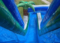 Riesige doppelte Wasserrutsche großes Kinderaufblasbare Wasserrutsche-Spiel im Freien PVCs aufblasbar