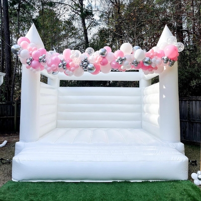 Sprunghaus für Kinder aufblasbar Sprunghaus Sprungburg für Kinder Pastell Sprunghaus aufblasbar Hochzeitsbouncer
