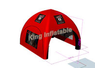 Roter Ereignis-Zelt-Iglu PVCs Tarpauline aufblasbarer für Ausstellung, aufblasbares Festzelt