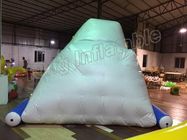 PVC-Planen-riesiges weißes aufblasbares Wasser-Spielzeug/aufblasbarer Eisberg für Wasser-Park