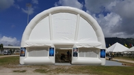 Weiß aufblasbares Zelt Portable Outdoor aufblasbares Disco Nachtclub Zelt für Veranstaltungen