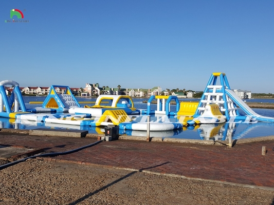 Aufblasbare Wasserparks Aufblasbare Wasserspiele Schwimmbad Vergnügungsgeräte für Veranstaltungen