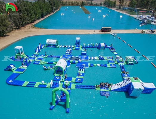Aufblasbarer Wasserpark Meereswasserpark Schwimmbad