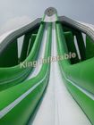 Riesige grüne aufregende aufblasbare Wasserrutsche Trippo mit Weg 3 für Erwachsenen