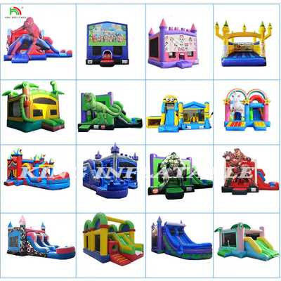 Kinder aufblasbare Moonwalk Wasser Jumper Bouncer Sprungschloss Sprungschloss kommerzielles Sprunghaus Party Miete