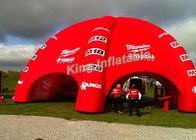 Roter riesiger aufblasbarer Spinnen-Zelt-Durchmesser 12m für Ereignis oder Ausstellung