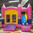 Dia Kinderspiel-Prinzessin-Inflatable Bouncy Castle With im Freien in der rosa Farbe