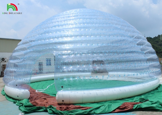 Gewässerdicht Transparent Lgloo Party Tent Aufblasbare Kuppelzelt zum Verkauf