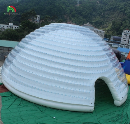 Großes aufblasbares Kuppelzelt Outdoor Portable Igloo für Party Hochzeit Camping kommerzielle Verwendung