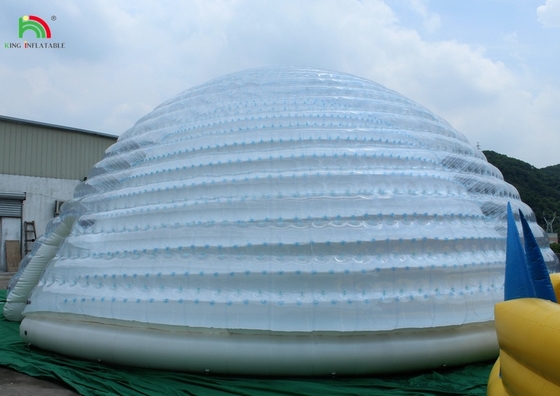 Großes aufblasbares Kuppelzelt Outdoor Portable Igloo für Party Hochzeit Camping kommerzielle Verwendung