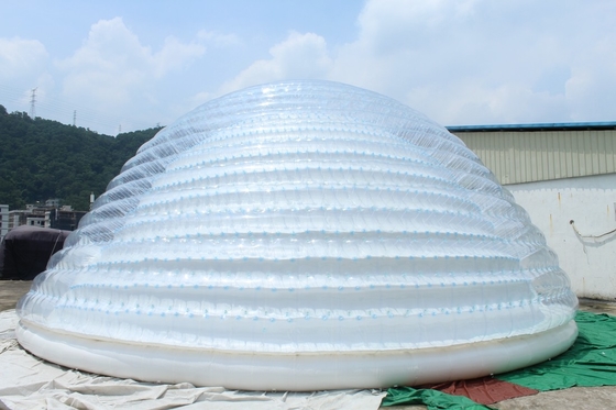 Großes aufblasbares Kuppelzelt Outdoor Portable Igloo für Party Hochzeit Camping kommerzielle Verwendung