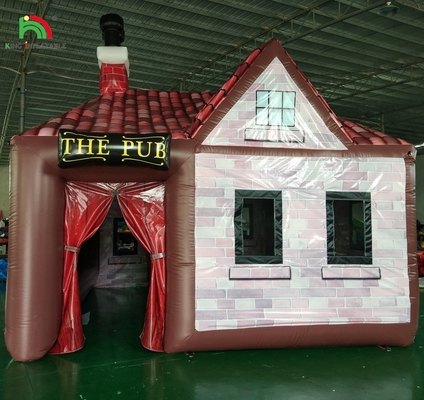 Fabrik direkt Großhandel Portable Outdoor Camping Aufblashaus Aufblasbares Biertent Aufblasbares Pub Party Trinken