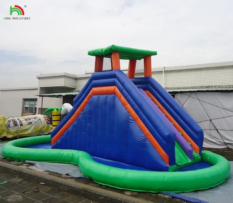 Kinderpark Spiele Ausrüstung Wasserrutsche aufblasbare Sprungburg