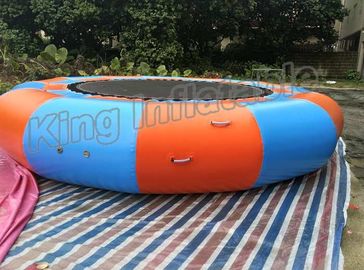 Aufblasbares Spielzeug des Wasser-EN14960, Durchmesser des Riesen 5m aufblasbare Trampoline-Spiele
