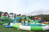 Spaß-Vergnügungspark-aufblasbare Wasser-Parks im Freien für Erwachsene und Kinder