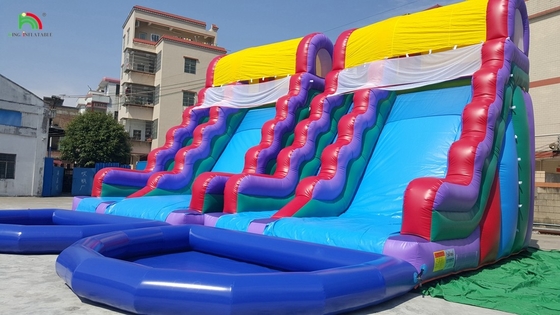 Ausgestaltete Außenwasserpark-Rutschen Amusement Spielplatz Ausrüstung Kommerzielle Wasserrutschen für Kinder
