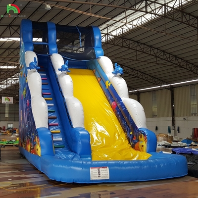 Billige aufblasbare Zeichentrickfilme Spielzeug Sprunghaus kommerzielle aufblasbare Wasserrutsche