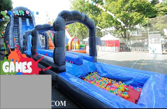 Kinder-Wasserpark Außenspielplatz Wasserspielplatz Ausrüstung Wasserrutsche Spielgeräte