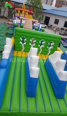 Gewerblicher Outdoor aufblasbarer Hindernislauf Herausforderungen Erwachsene aufblasbare Hindernisläufe Bounce House Party Spiele