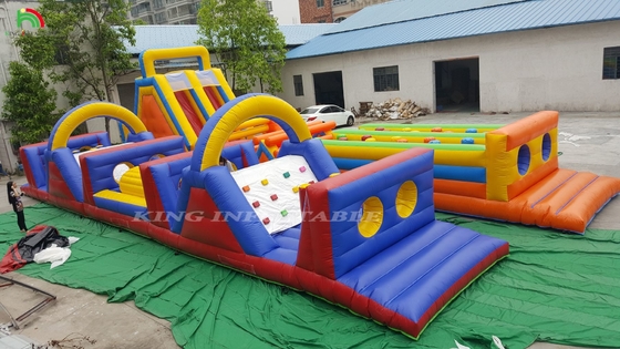 Extreme Insane Aufblasbare Hindernisparcours Erwachsene Extreme Aufblasbare Große Angriff Hindernisparcours