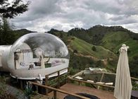 5m Durchmesser PVC-Hotel-aufblasbares klares Blasen-Zelt mit stillem Gebläse