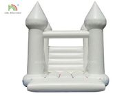 Weiße PVC-Planen-erwachsene Prinzessin Bouncy Castle For Wedding 1 Jahre Garantie-