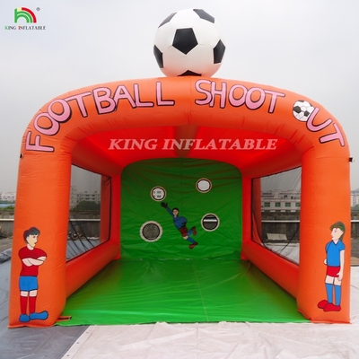 Karneval aufblasbare Fußball-Wurf-Spiel, aufblasbare Fußball-Schießen
