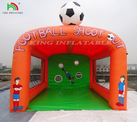 Karneval aufblasbare Fußball-Wurf-Spiel, aufblasbare Fußball-Schießen