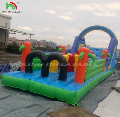Aufblasbare Spielplätze riesige PVC-Kinder Outdoor aufblasbare Hindernisbahn