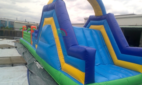 Aufblasbare Spielplätze riesige PVC-Kinder Outdoor aufblasbare Hindernisbahn