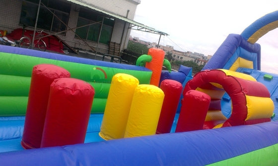 Aufblasbare Spielplätze riesige PVC-Kinder Outdoor aufblasbare Hindernisbahn
