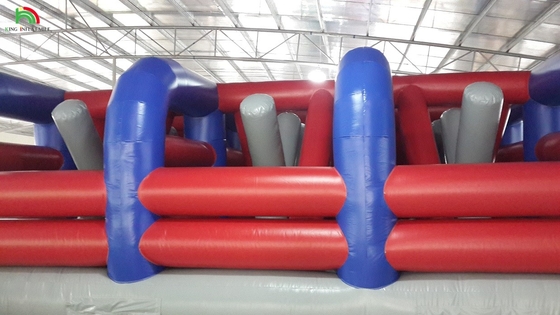 Commercial aufblasbare Hindernisbahn Combo Bouncer Jumping Castle Sprunghaus