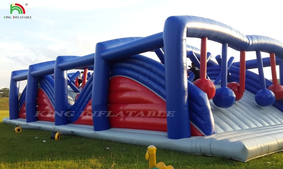 5k aufblasbare Hindernisstrecke 5k Kombo-Herausforderungen Spielgeräte für Erwachsene und Kinder