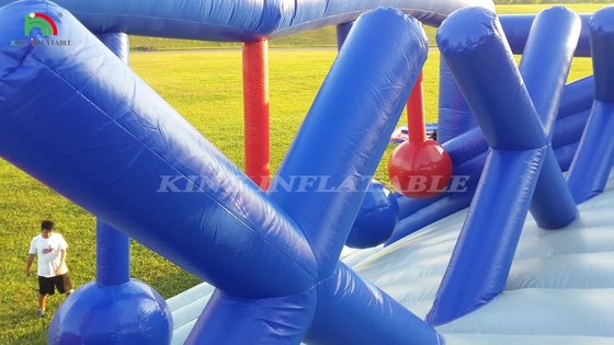 5k aufblasbare Hindernisstrecke 5k Kombo-Herausforderungen Spielgeräte für Erwachsene und Kinder